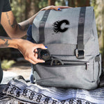 Calgary Flames - On The Go Traverse Backpack Cooler