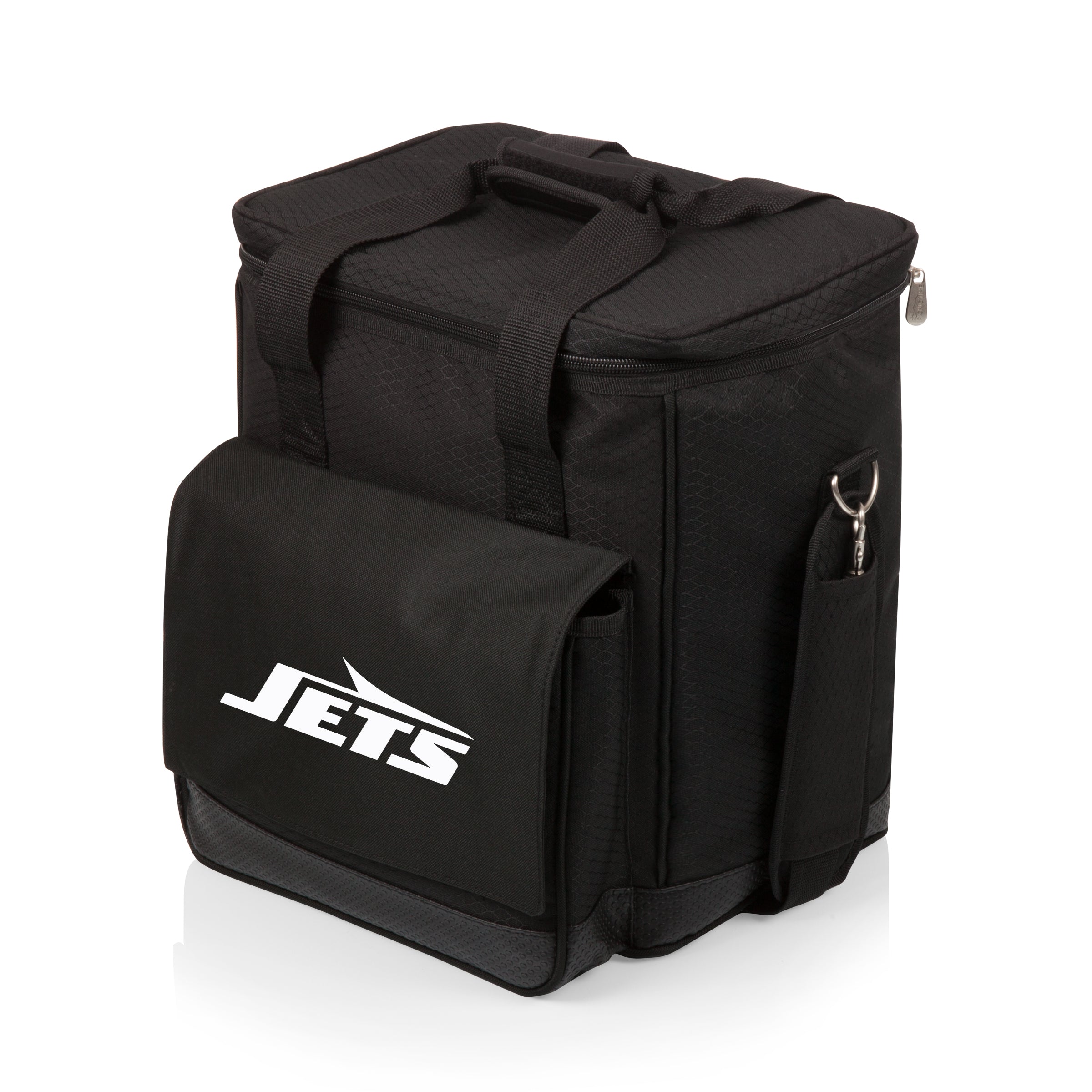 New York Jets - Cellar 6-Bottle Wine Carrier & Cooler Tote with Trolley