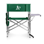 Oakland Athletics - Sports Chair with Side Table