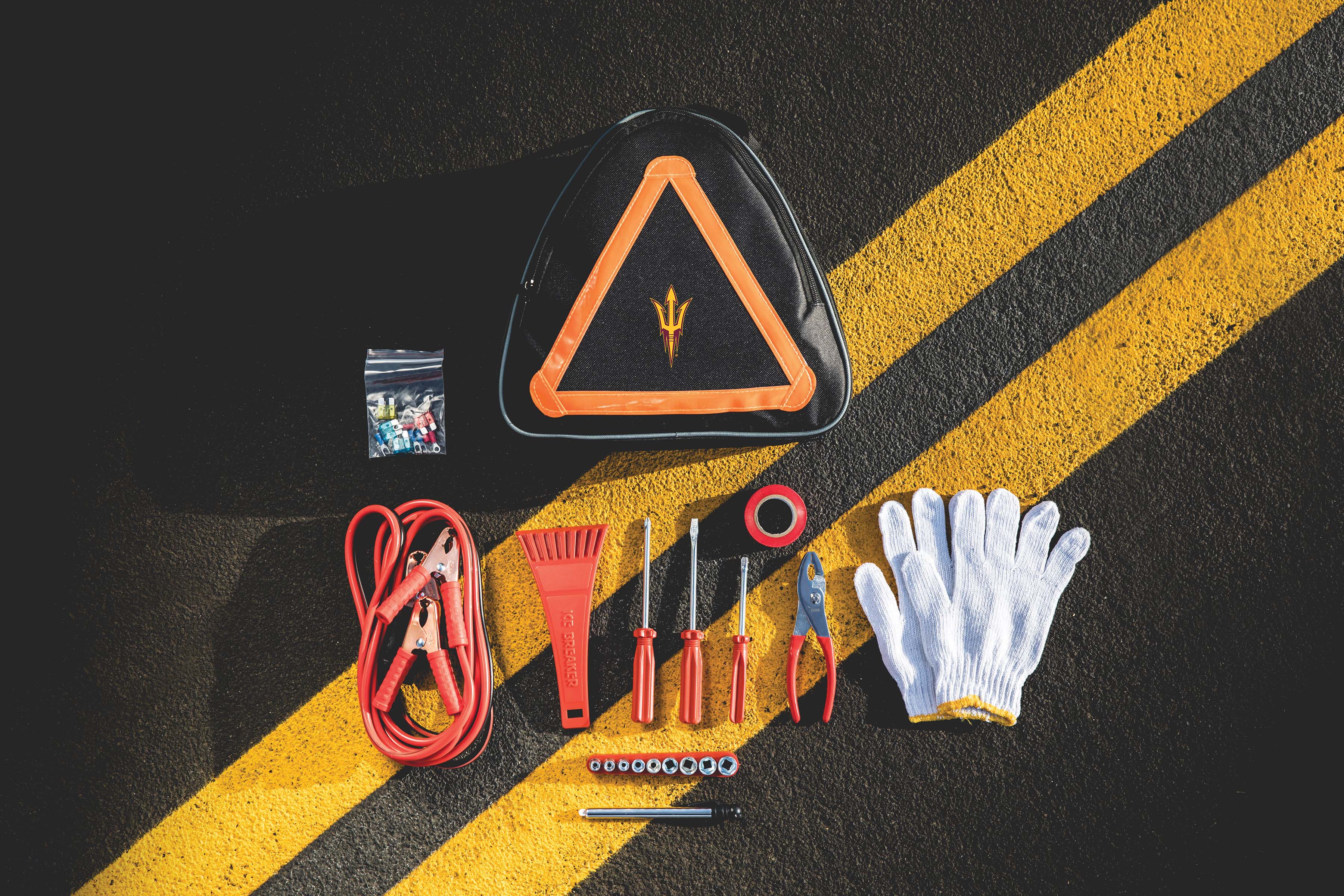 Arizona State Sun Devils - Roadside Emergency Car Kit