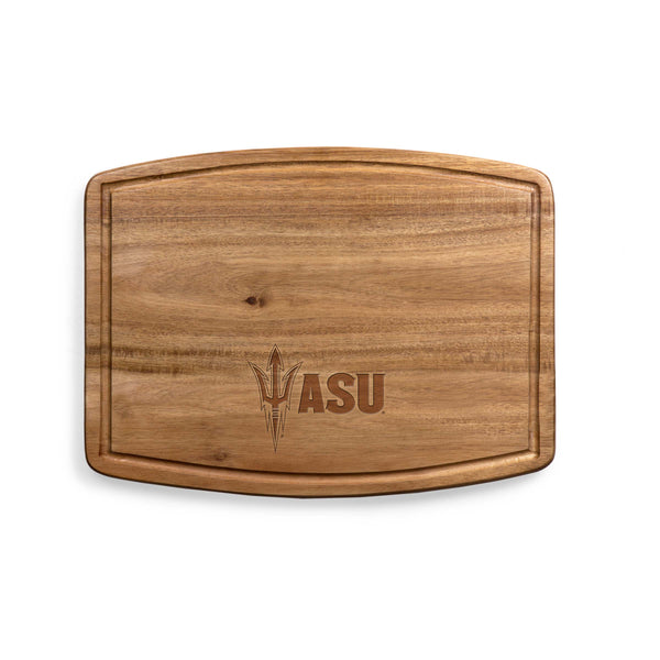 Arizona State Sun Devils - Ovale Acacia Cutting Board