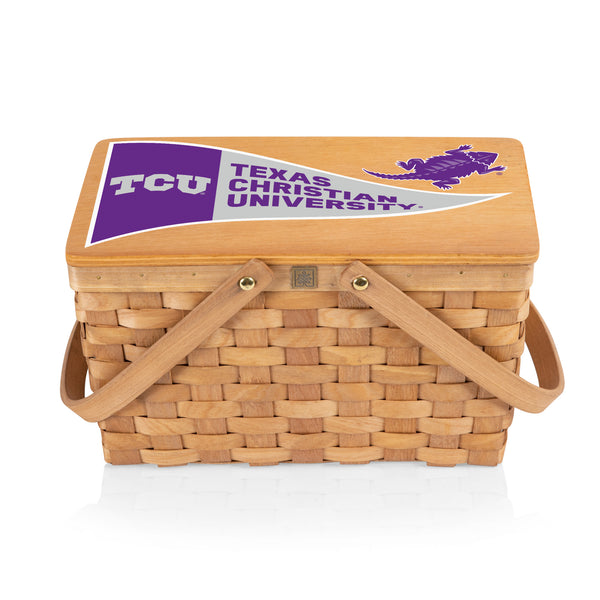 TCU Horned Frogs - Poppy Personal Picnic Basket