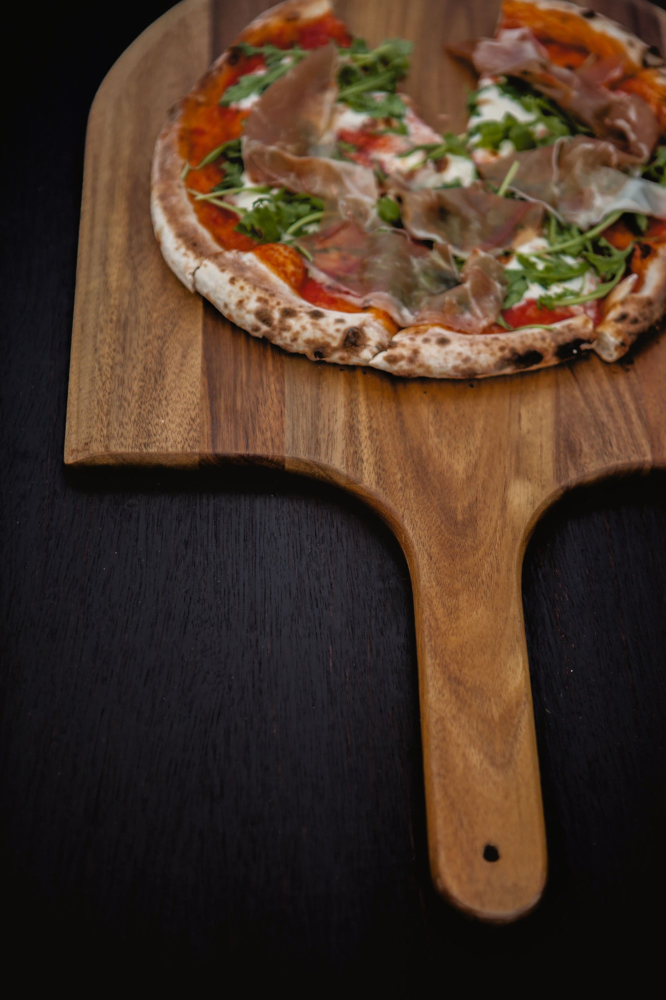 Texas Longhorns - Acacia Pizza Peel Serving Paddle