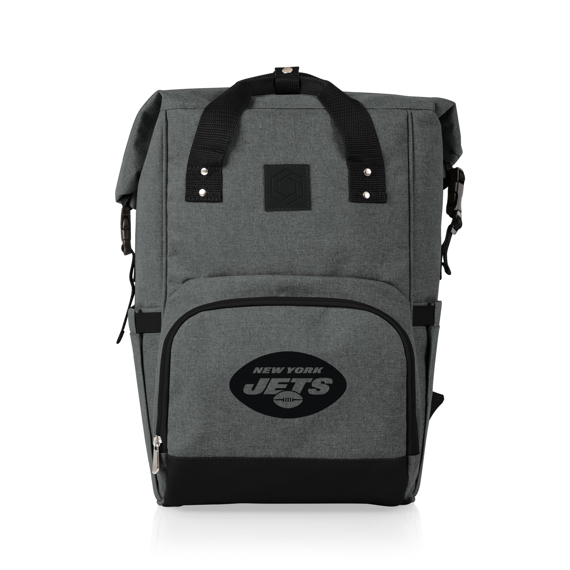 New York Jets - On The Go Roll-Top Backpack Cooler