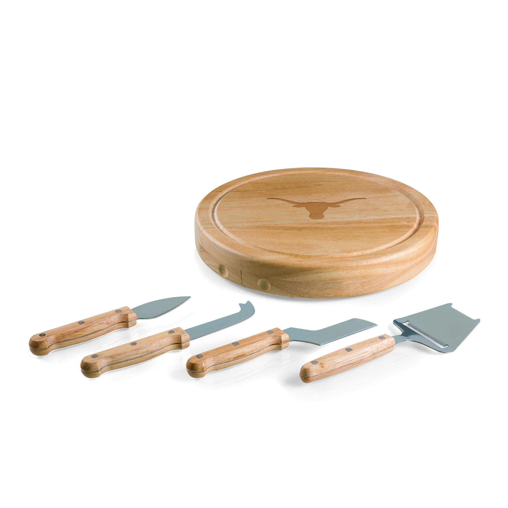 Texas Longhorns - Circo Cheese Cutting Board & Tools Set