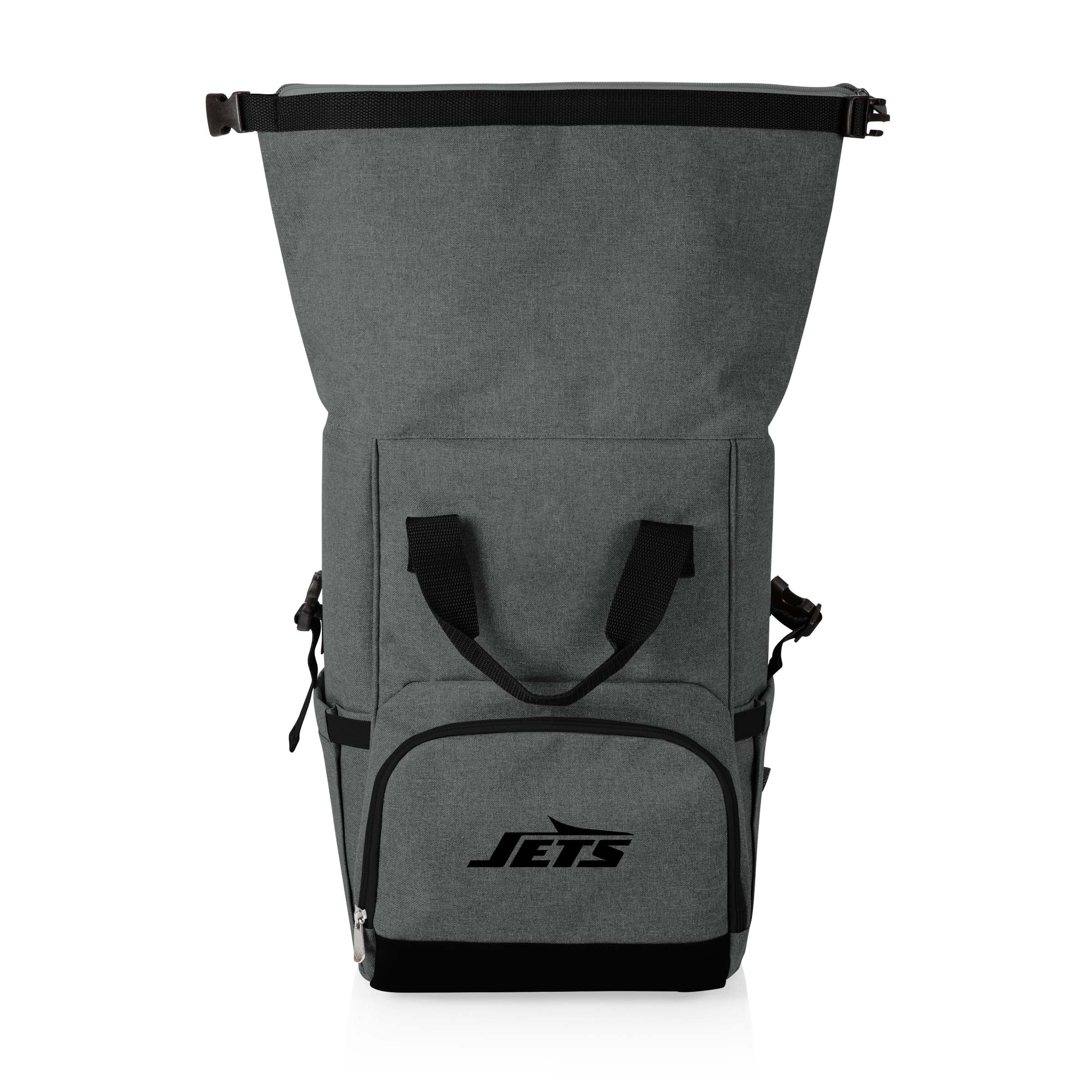 New York Jets - On The Go Roll-Top Backpack Cooler