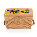 West Virginia Mountaineers - Poppy Personal Picnic Basket