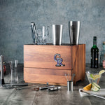 Colorado Rockies - Madison Acacia Tabletop Bar Set