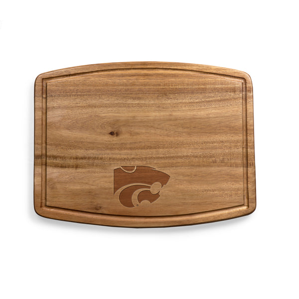 Kansas State Wildcats - Ovale Acacia Cutting Board