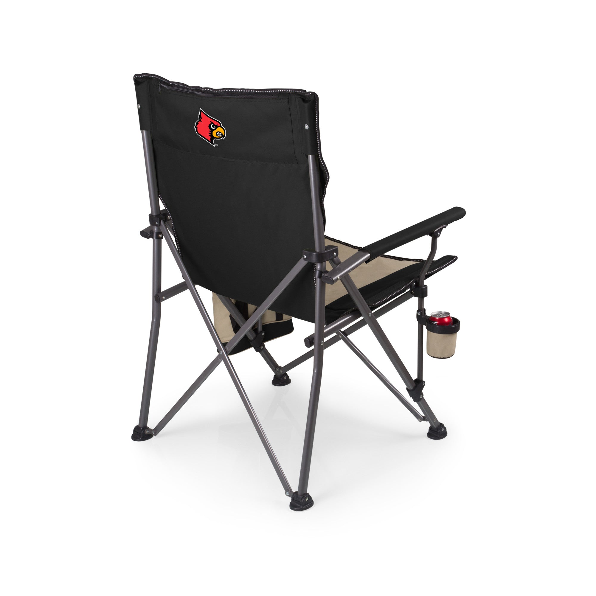 Louisville Cardinals - Big Bear XXL Camping Chair with Cooler