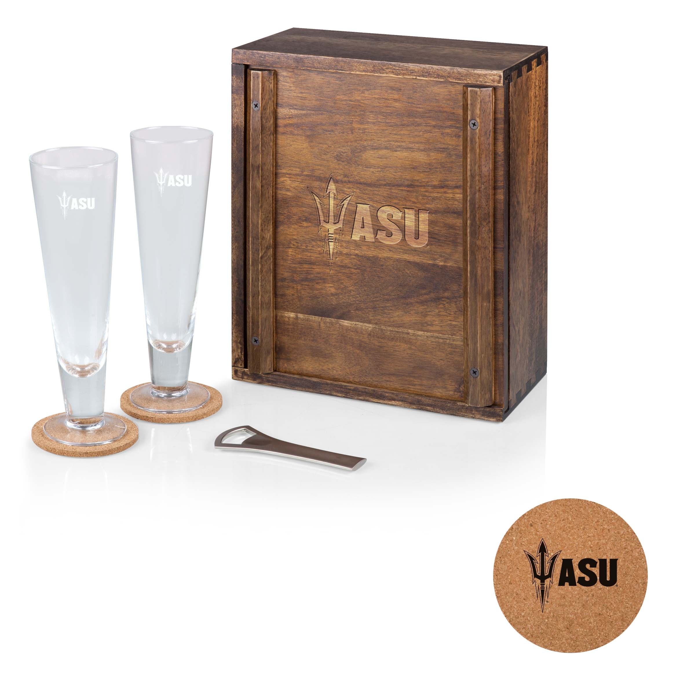 Arizona State Sun Devils - Pilsner Beer Glass Gift Set