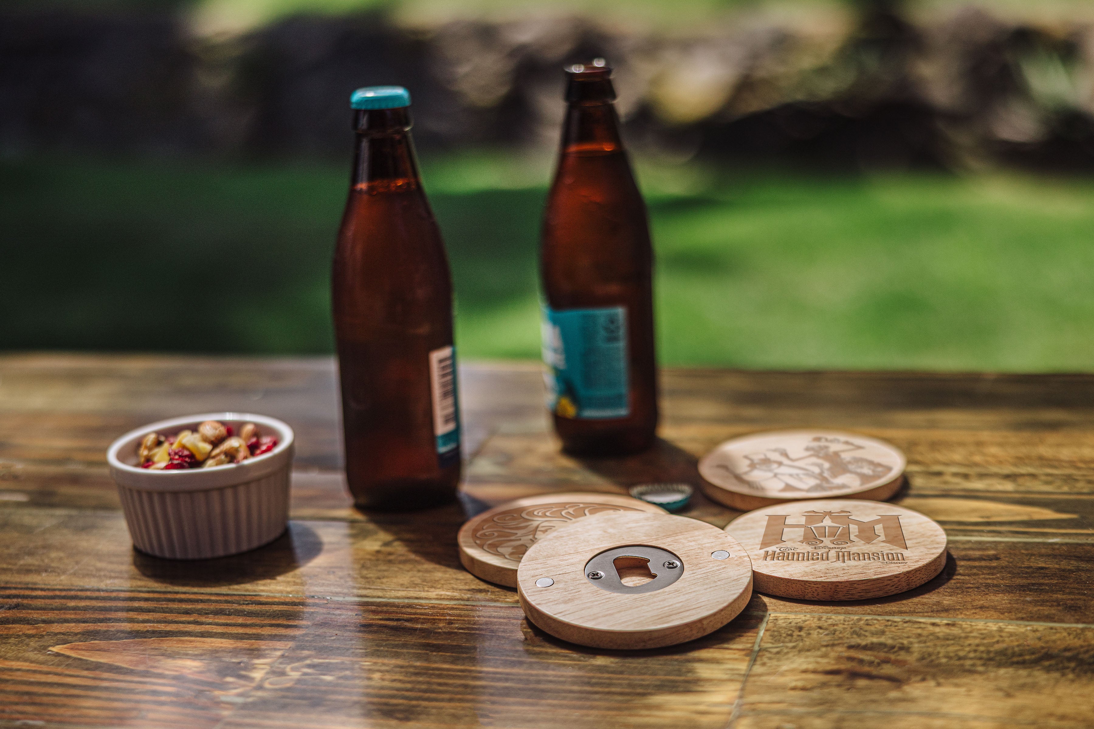 Haunted Mansion - Coasters with Bottle Openers Set of 4
