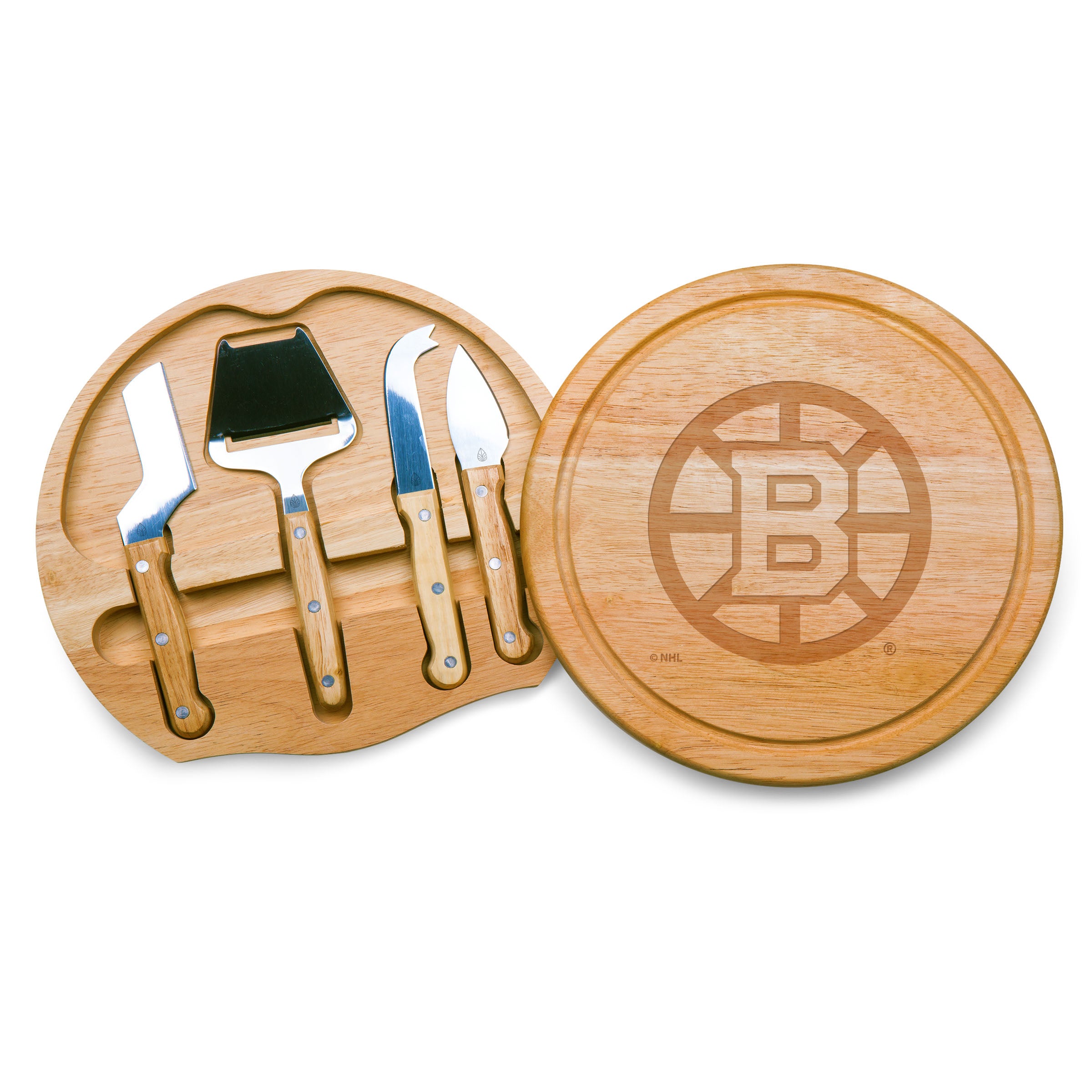 Boston Bruins - Circo Cheese Cutting Board & Tools Set