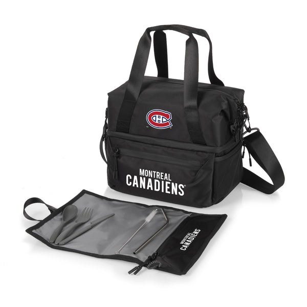 Montreal Canadiens - Tarana Recycled Lunch Bag Cooler with Utensils