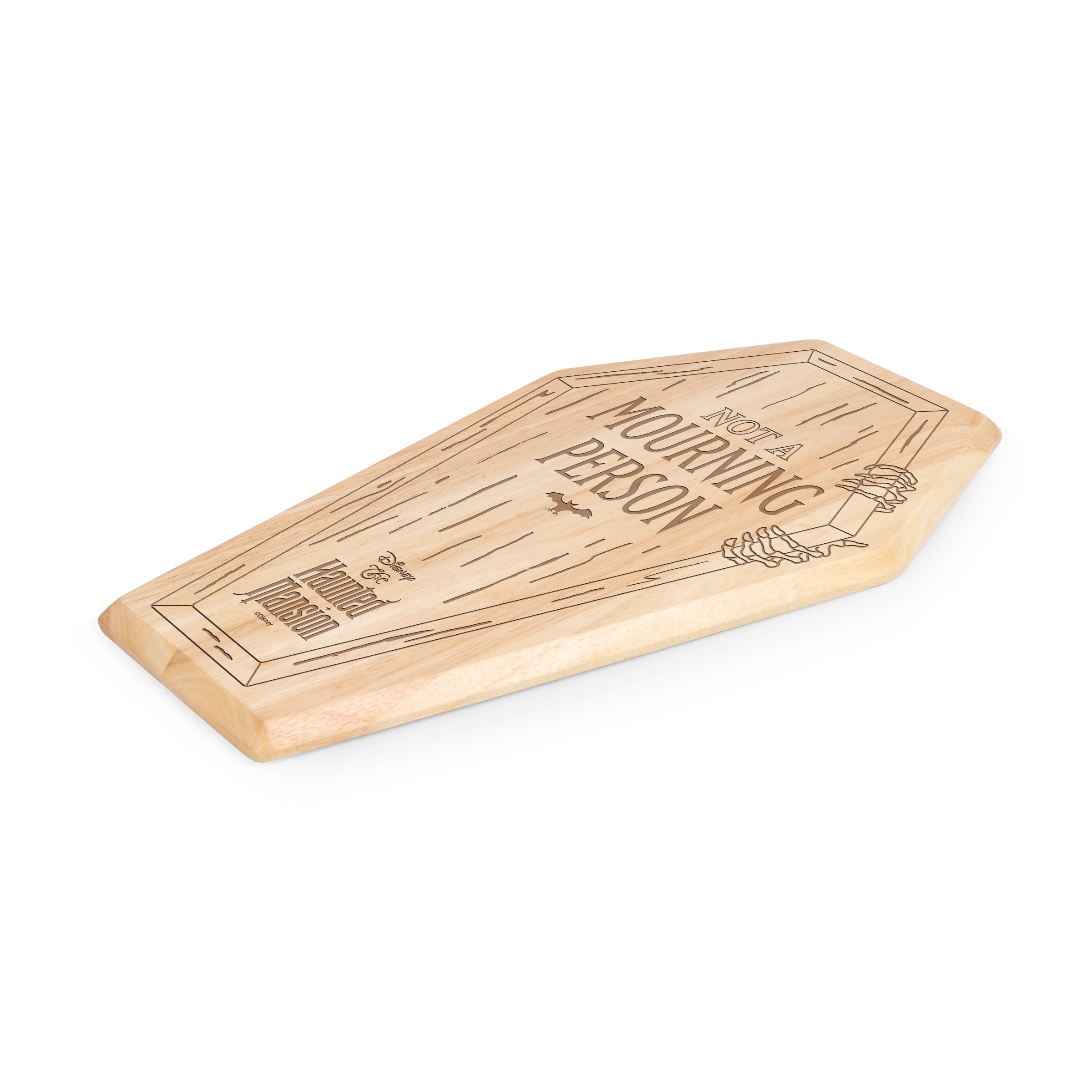 Haunted Mansion Not A Mourning Person - Coffin Serving Board