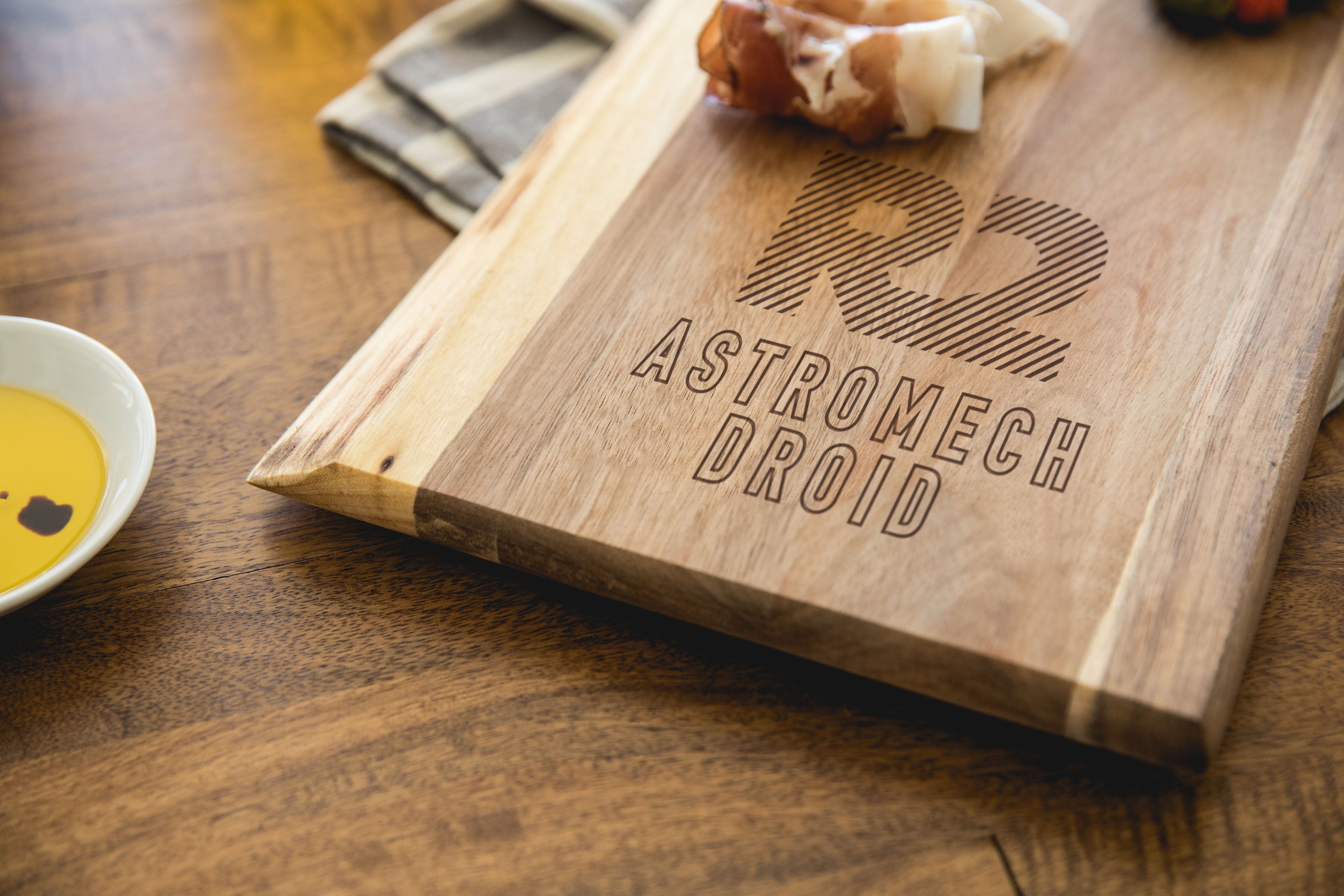 R2-D2 - Artisan 24" Acacia Charcuterie Board