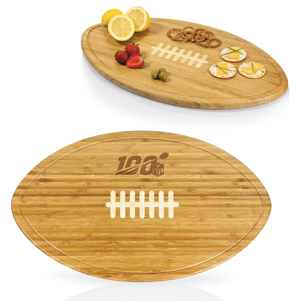 NFL 100 - Kickoff Football Cutting Board & Serving Tray