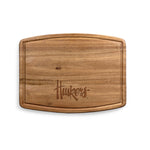 Nebraska Cornhuskers - Ovale Acacia Cutting Board