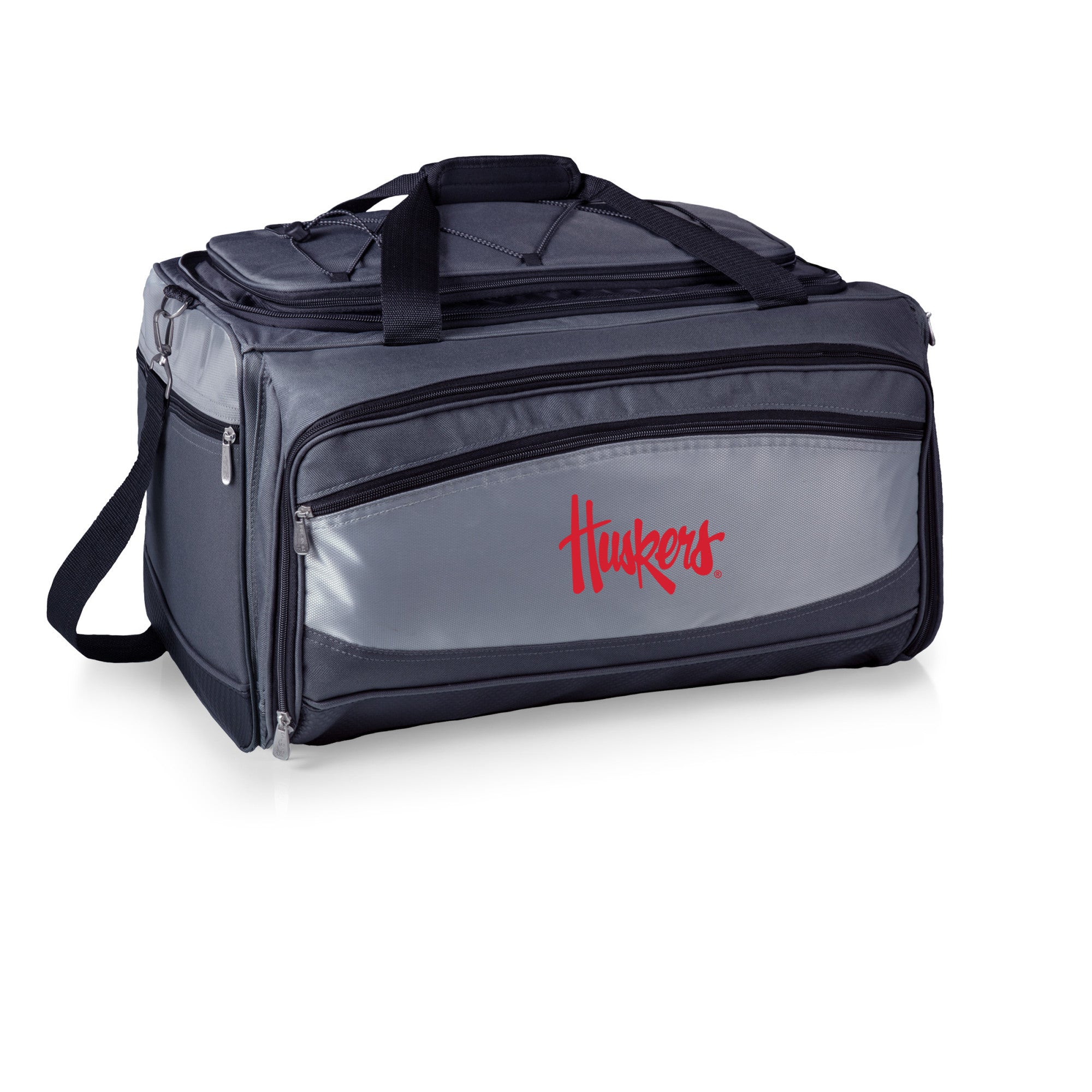 Nebraska Cornhuskers - Buccaneer Portable Charcoal Grill & Cooler Tote