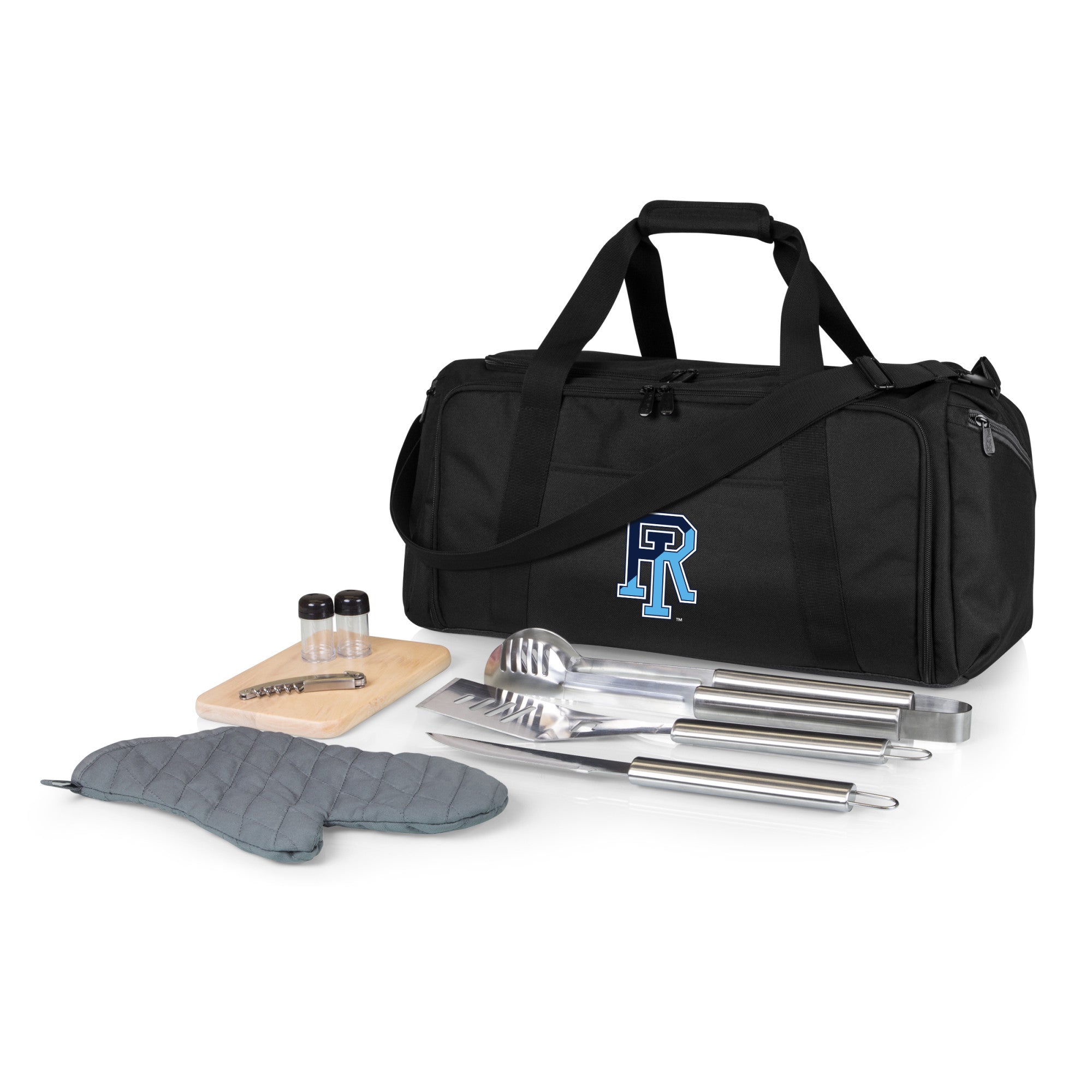 Rhode Island Rams - BBQ Kit Grill Set & Cooler