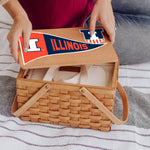 Illinois Fighting Illini - Poppy Personal Picnic Basket