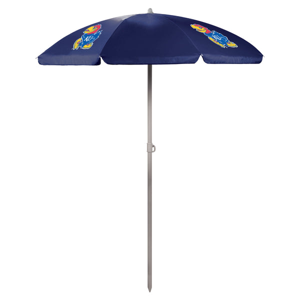 Kansas Jayhawks - 5.5 Ft. Portable Beach Umbrella