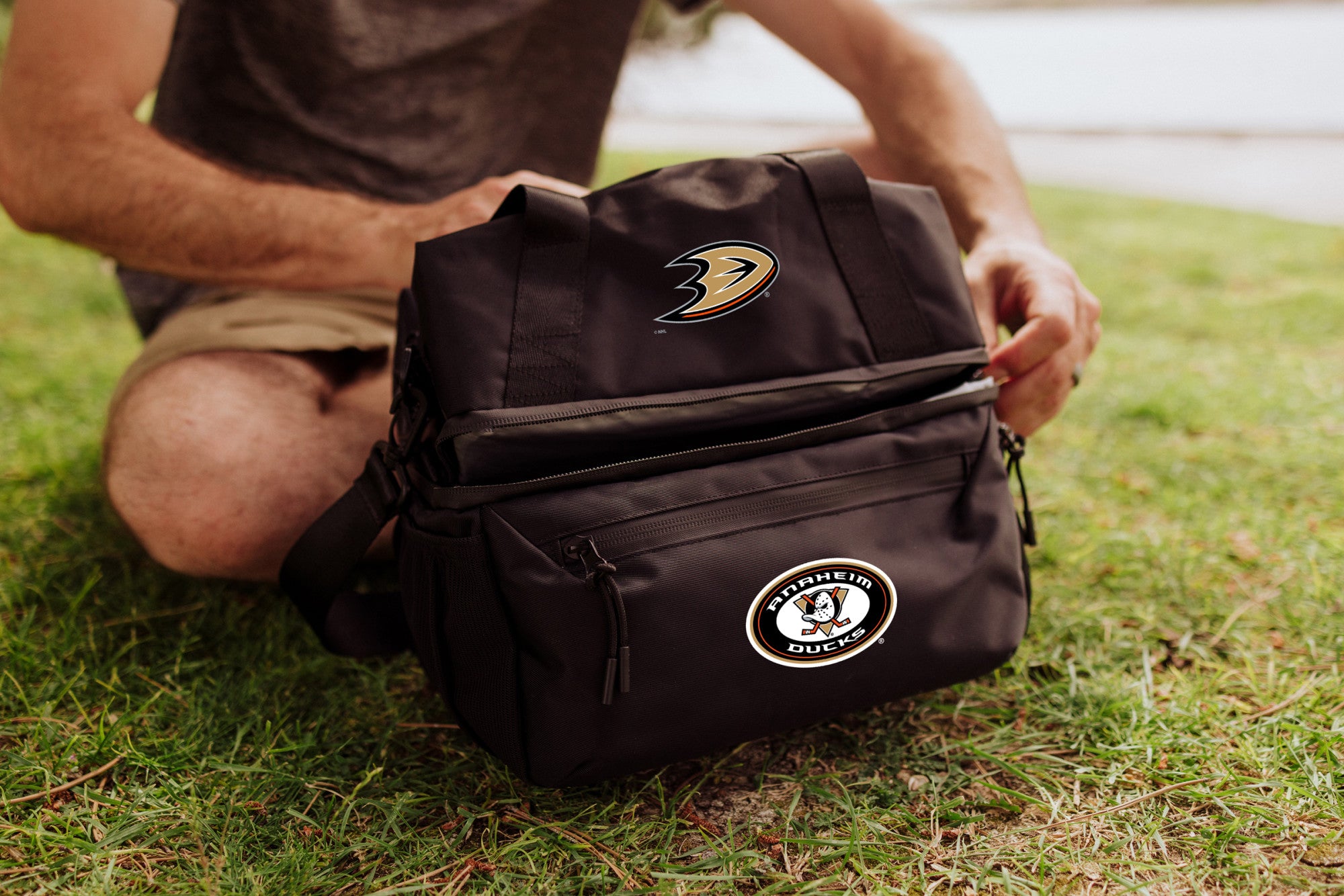 Anaheim Ducks - Tarana Lunch Bag Cooler with Utensils