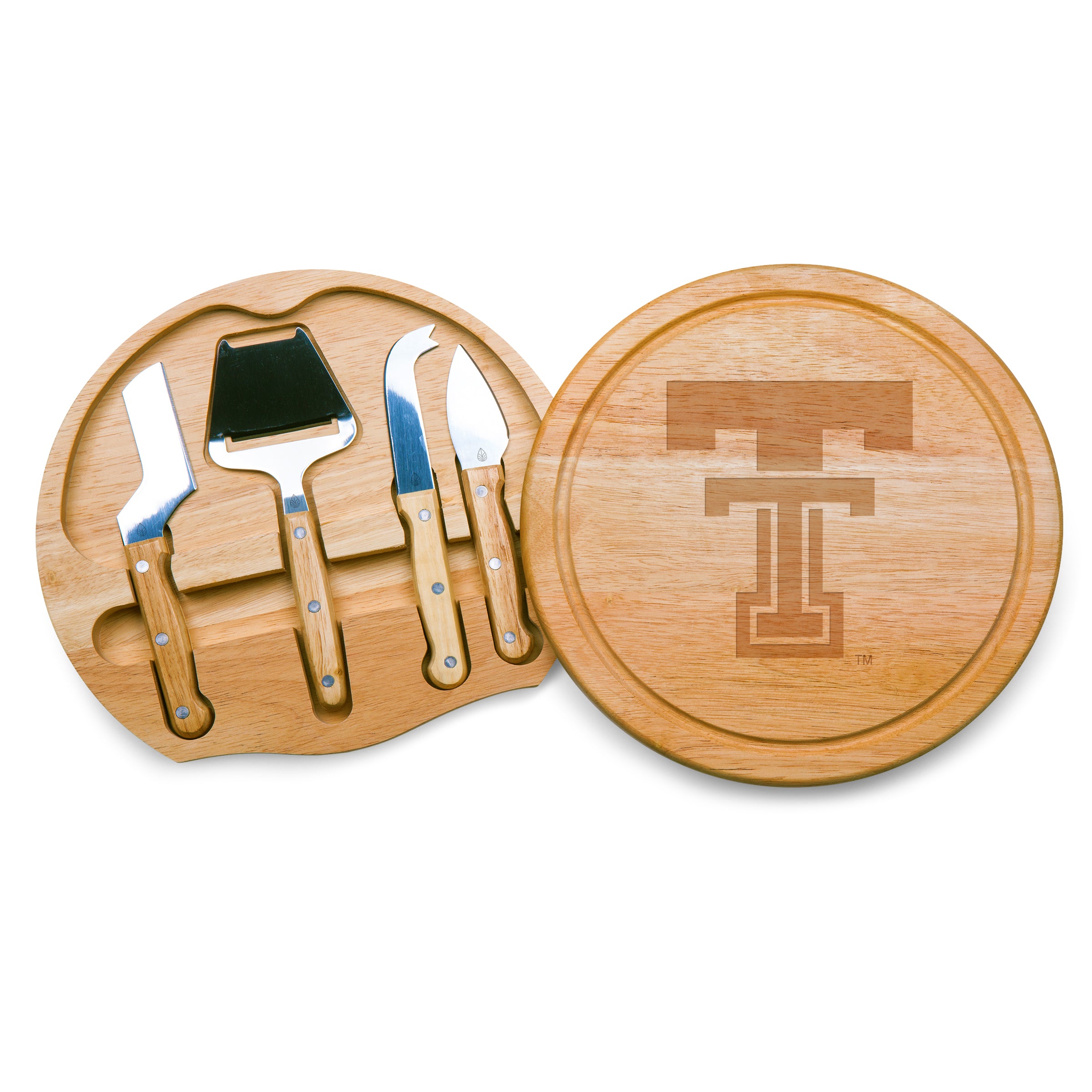 Texas Tech Red Raiders - Circo Cheese Cutting Board & Tools Set