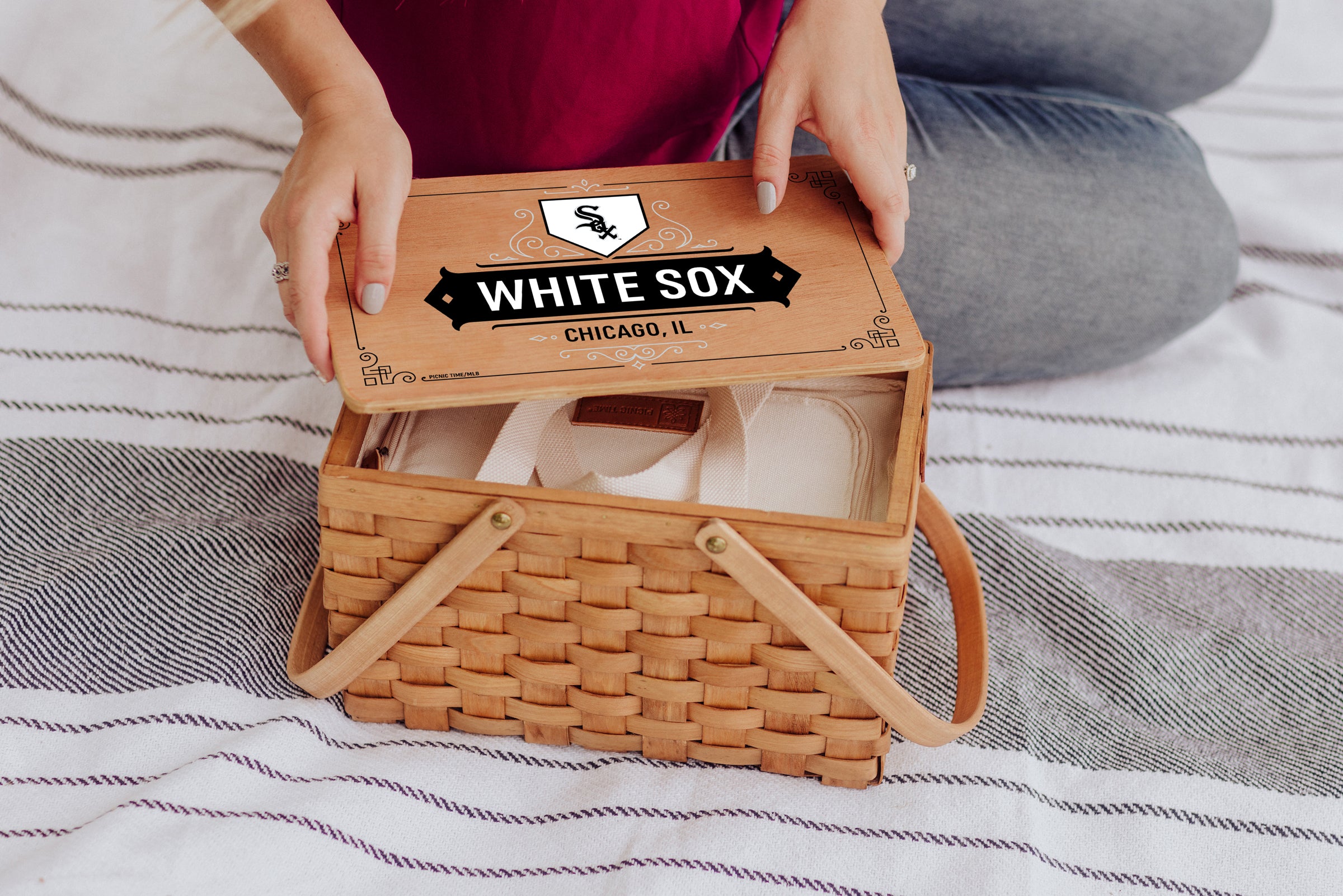 Chicago White Sox - Poppy Personal Picnic Basket