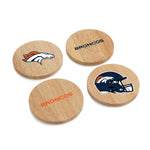 Denver Broncos - Coasters with Bottle Openers Set of 4