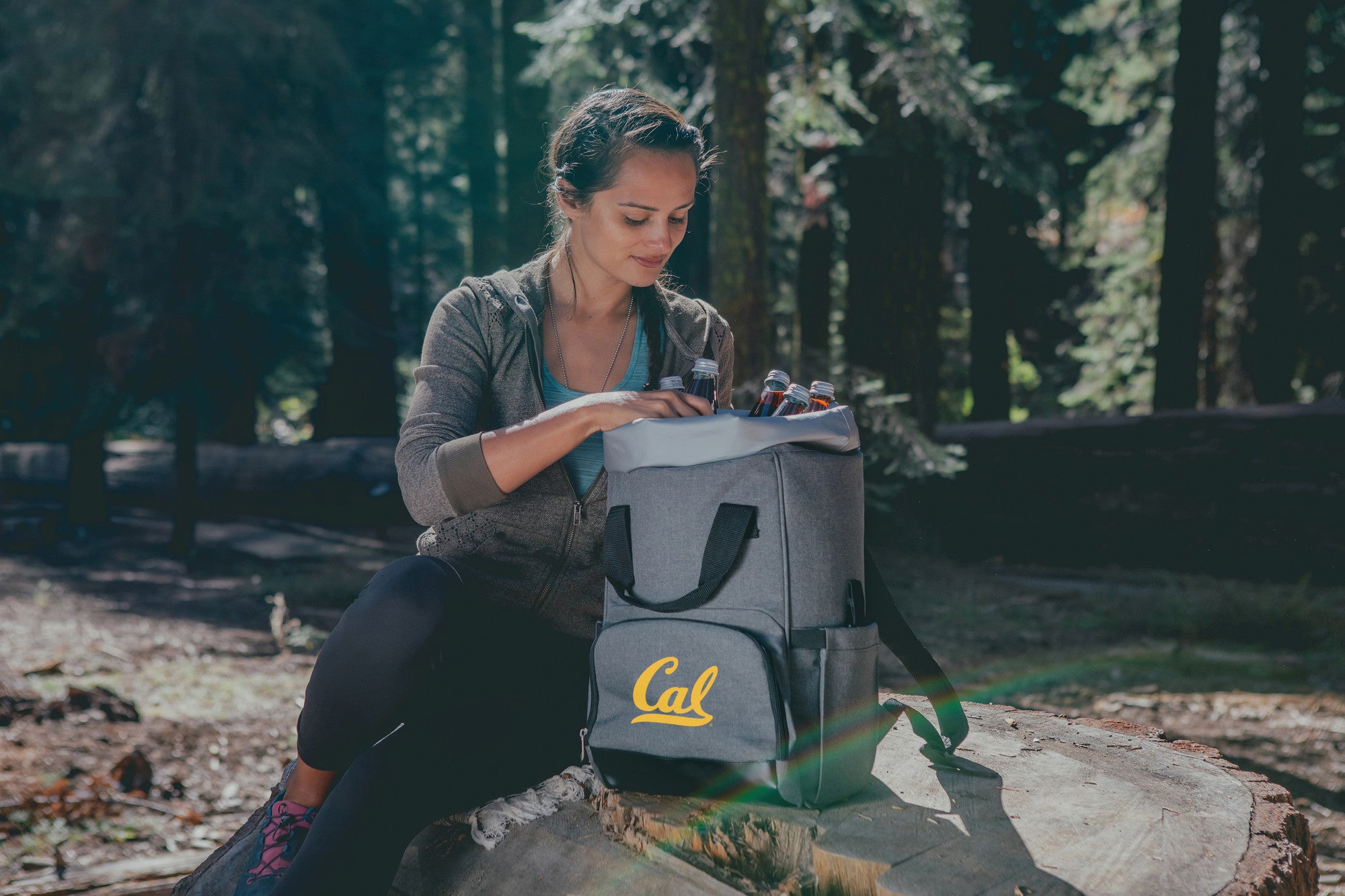 Cal Bears - On The Go Roll-Top Backpack Cooler