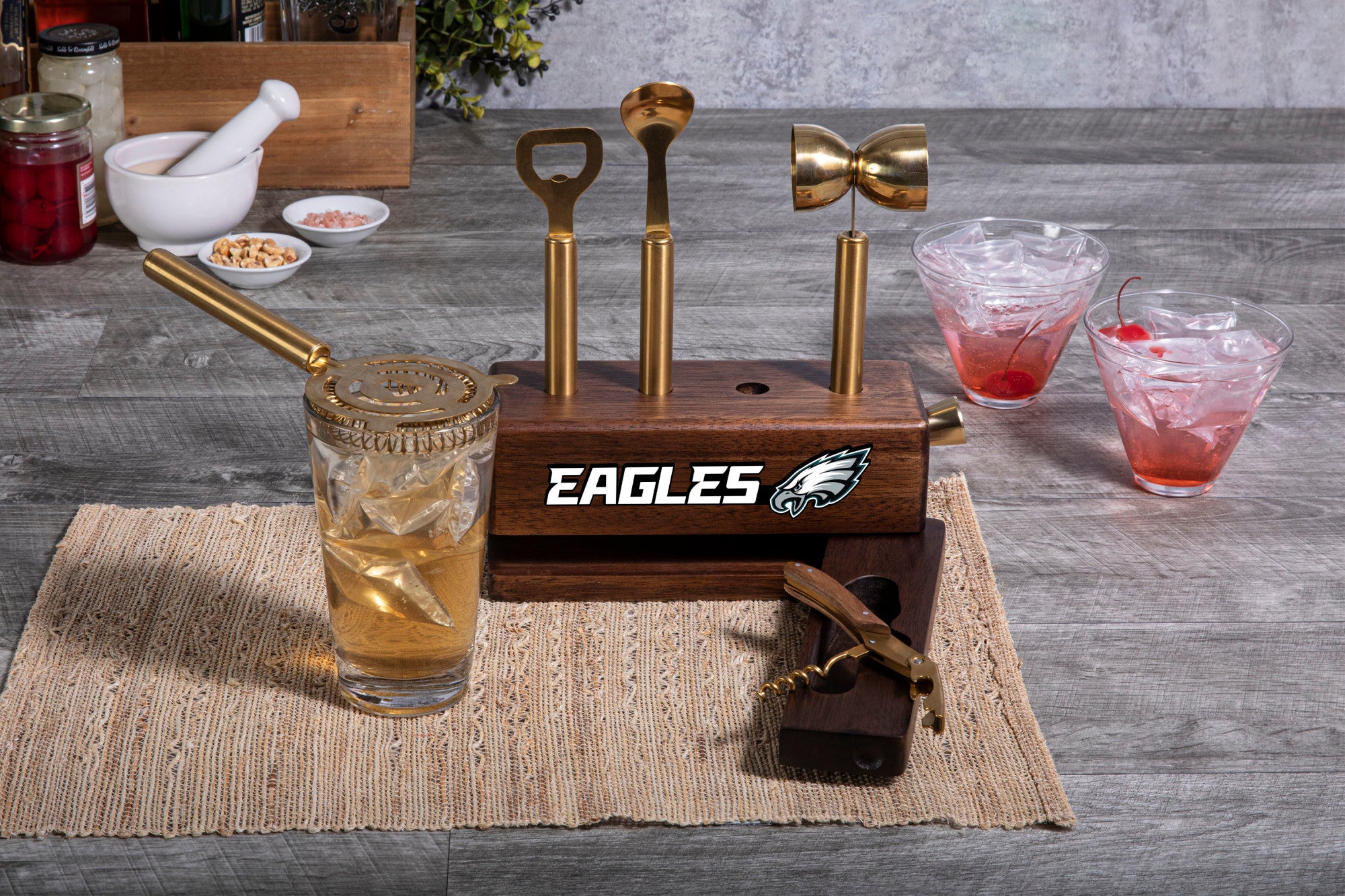 Philadelphia Eagles - Sidecar 5-Piece Bar Tool Set