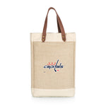 Washington Capitals - Pinot Jute 2 Bottle Insulated Wine Bag