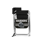 Las Vegas Raiders - Sports Chair with Side Table