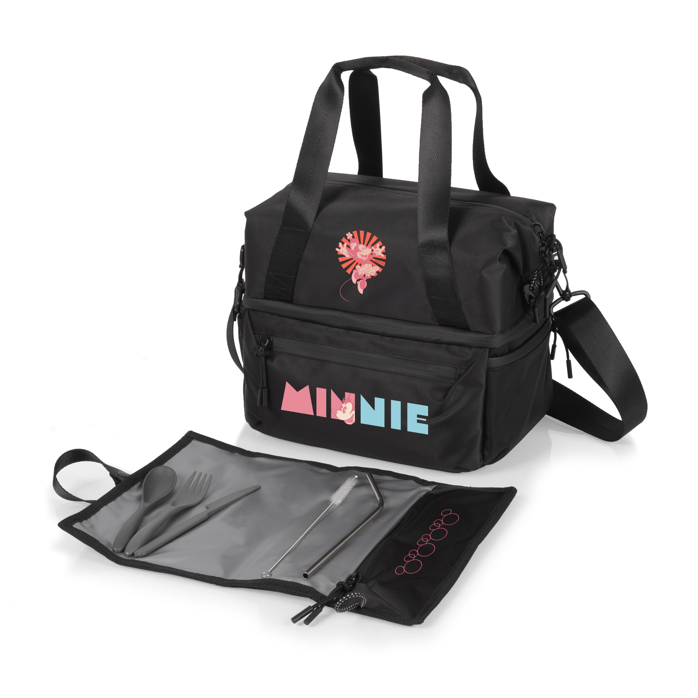 Minnie Mouse - Tarana Recycled Lunch Bag Cooler with Utensils