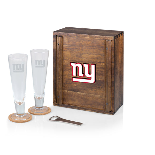 New York Giants - Pilsner Beer Glass Gift Set