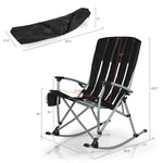 Indiana Hoosiers - Outdoor Rocking Camp Chair