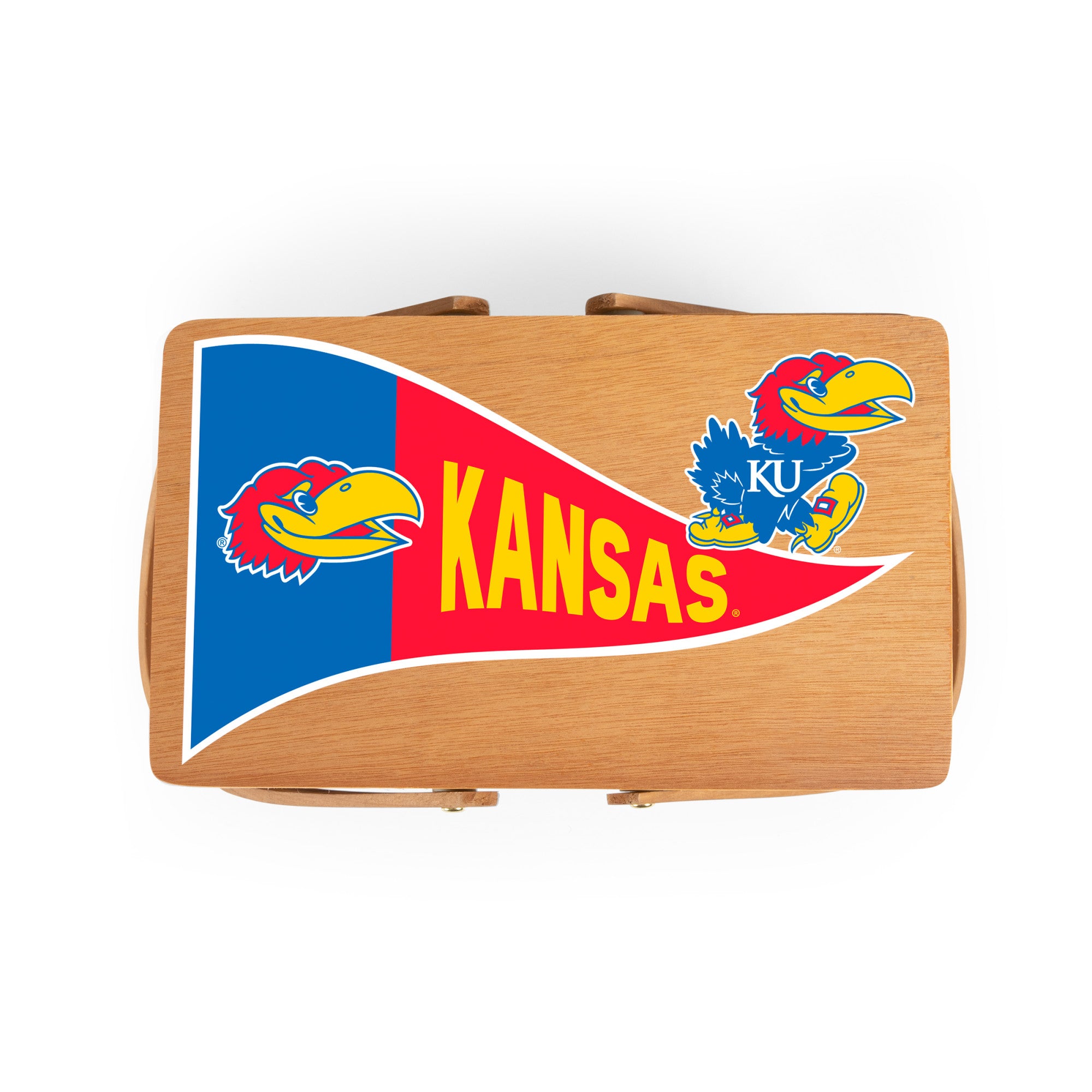 Kansas Jayhawks - Poppy Personal Picnic Basket