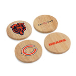 Chicago Bears - Coasters with Bottle Openers Set of 4