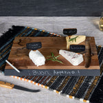 Delio Acacia Cheese Cutting Board & Tools Set