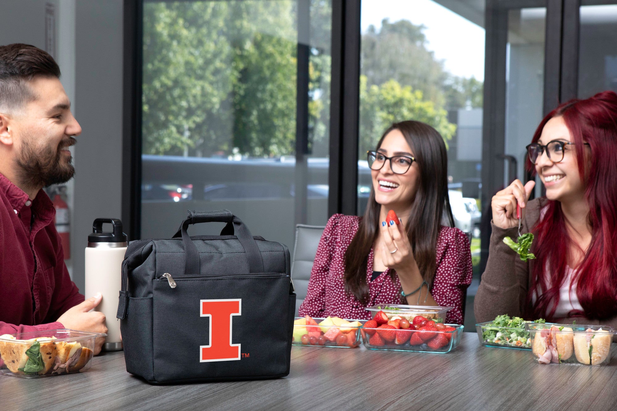 Illinois Fighting Illini - On The Go Lunch Bag Cooler