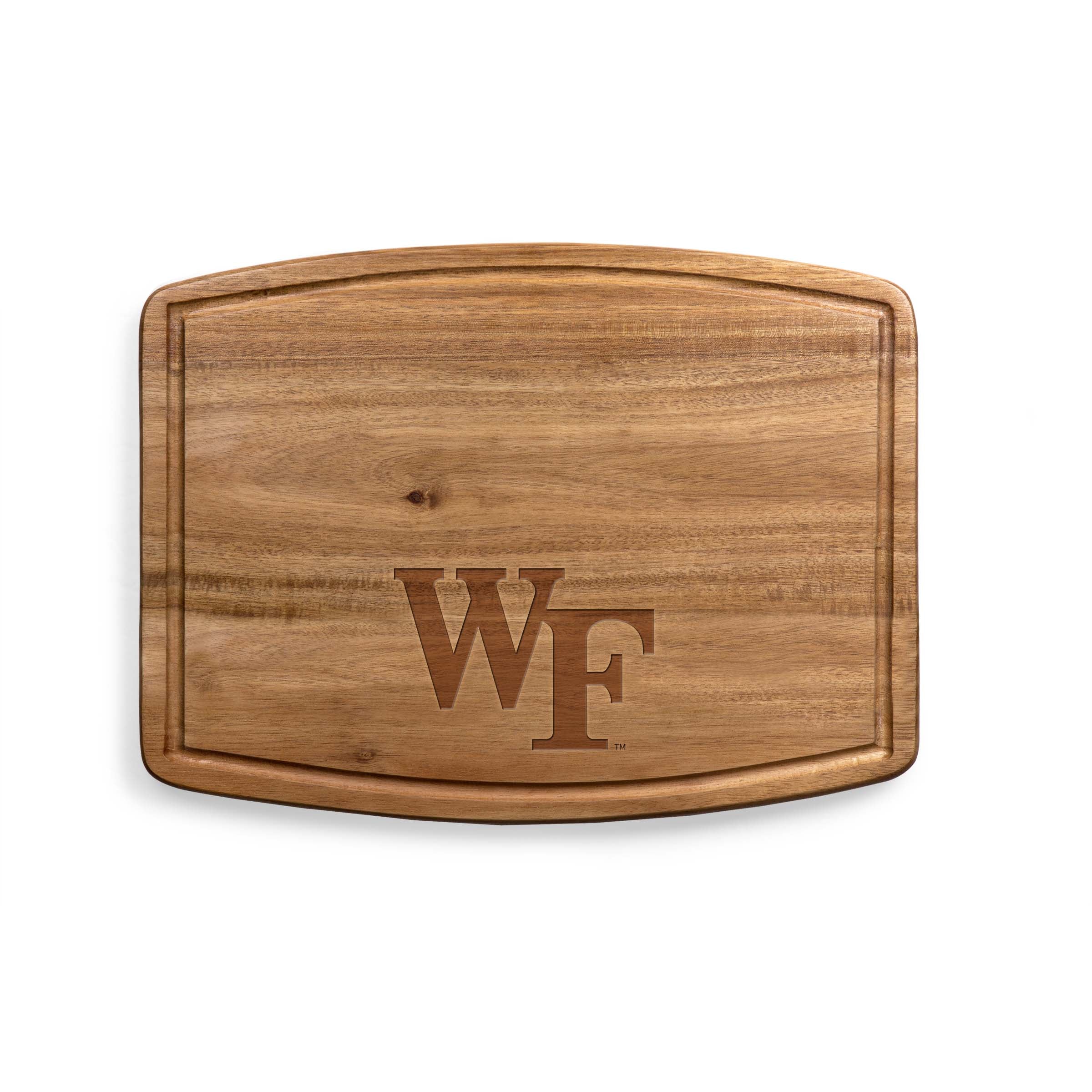 Wake Forest Demon Deacons - Ovale Acacia Cutting Board