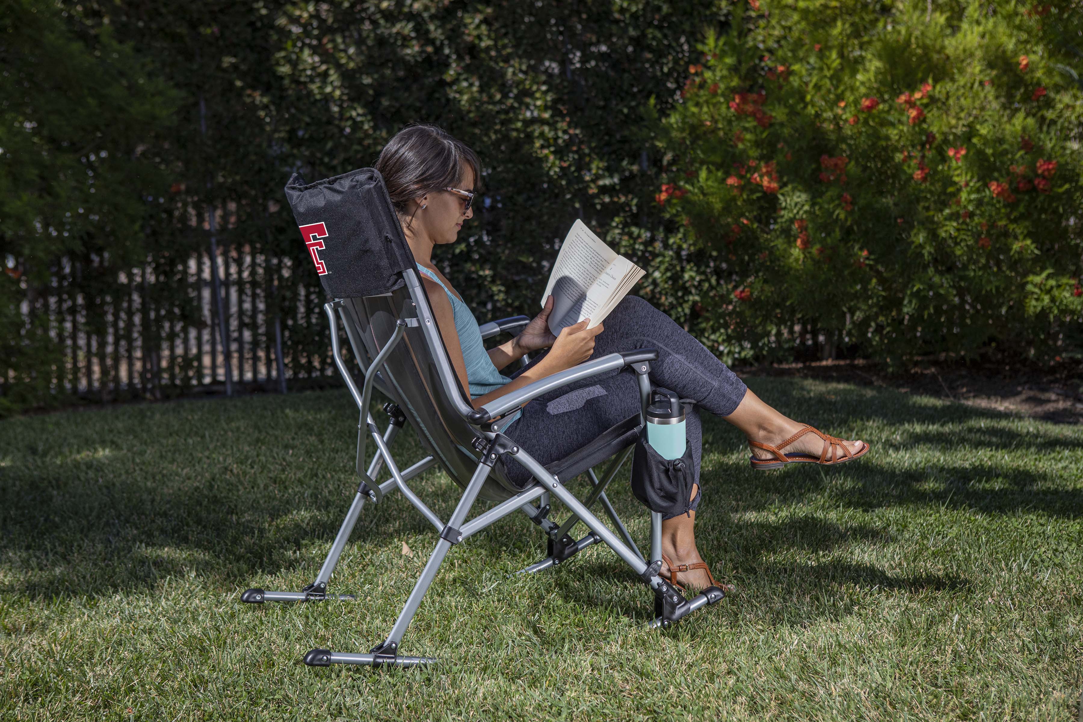 Texas Tech Red Raiders - Outdoor Rocking Camp Chair