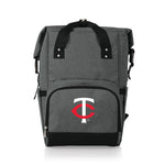 Minnesota Twins - On The Go Roll-Top Backpack Cooler