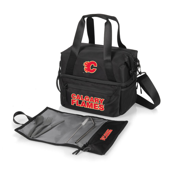 Calgary Flames - Tarana Recycled Lunch Bag Cooler with Utensils