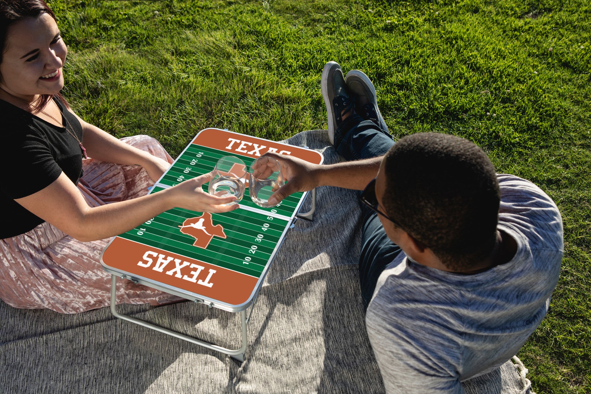 Texas Longhorns - Concert Table Mini Portable Table