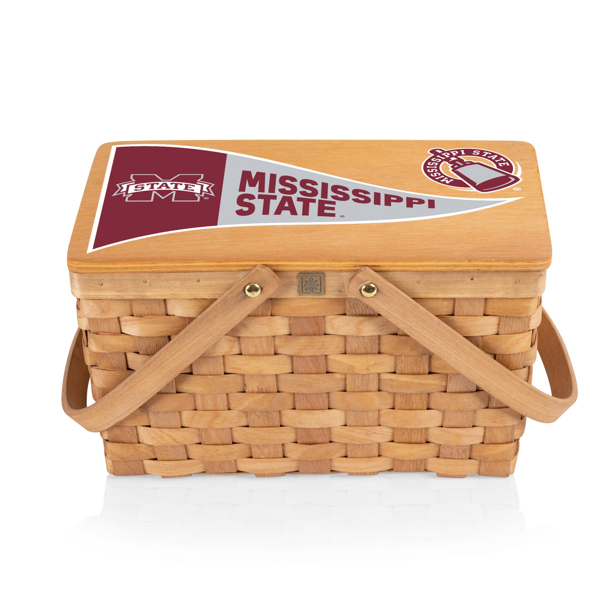 Mississippi State Bulldogs - Poppy Personal Picnic Basket