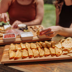 Picada - Acacia Tapas Board with Ceramic Bowls