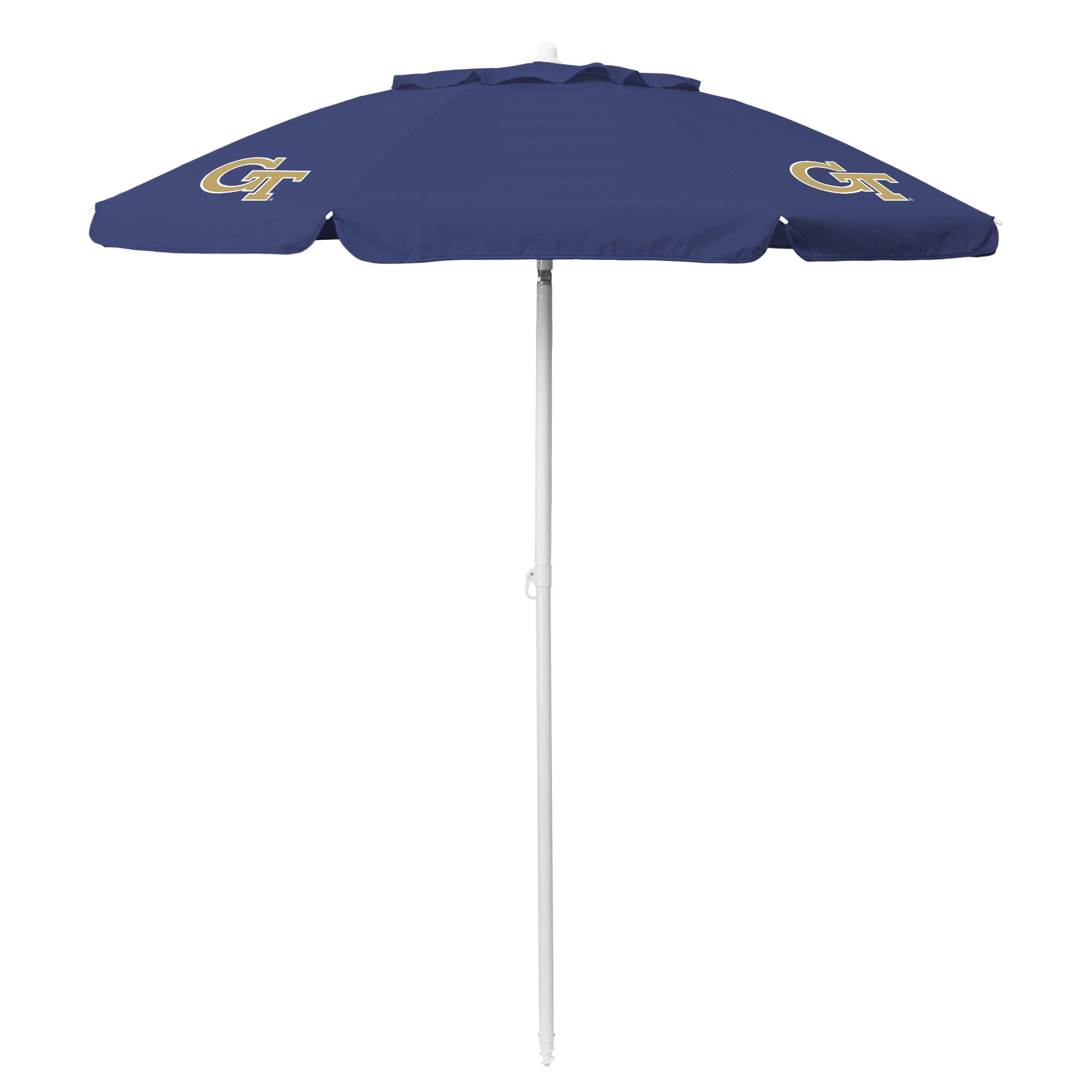 Georgia Tech Yellow Jackets - 5.5 Ft. Portable Beach Umbrella
