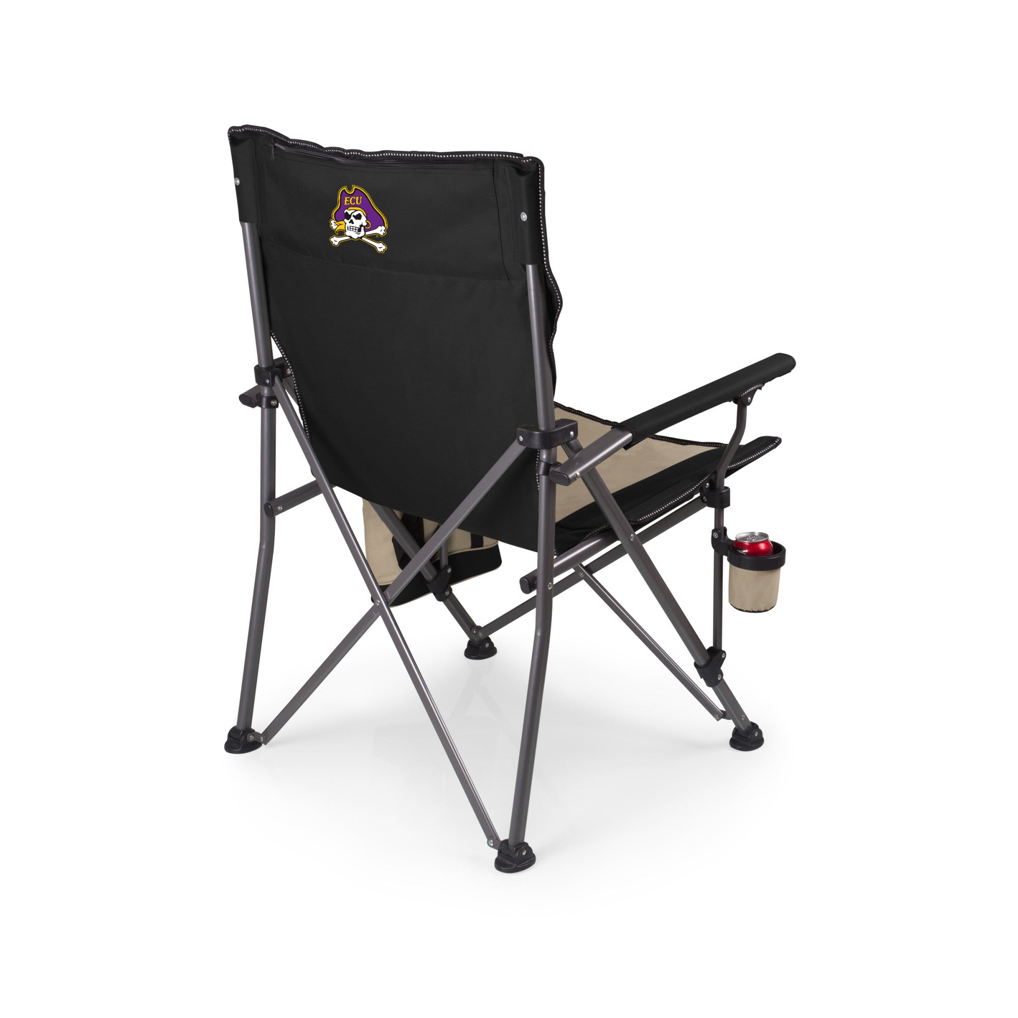 East Carolina Pirates - Big Bear XXL Camping Chair with Cooler